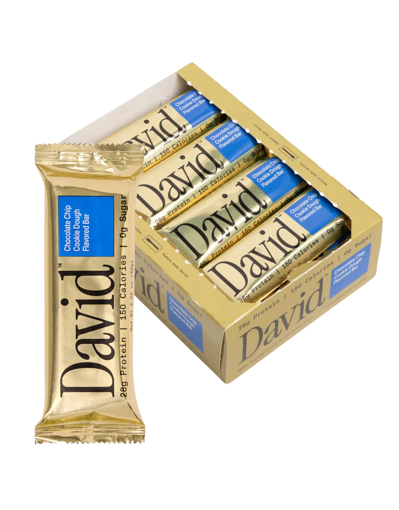 DAVID PROTEIN BARS - ALL ORDERS $99 & UP SHIP FREE !